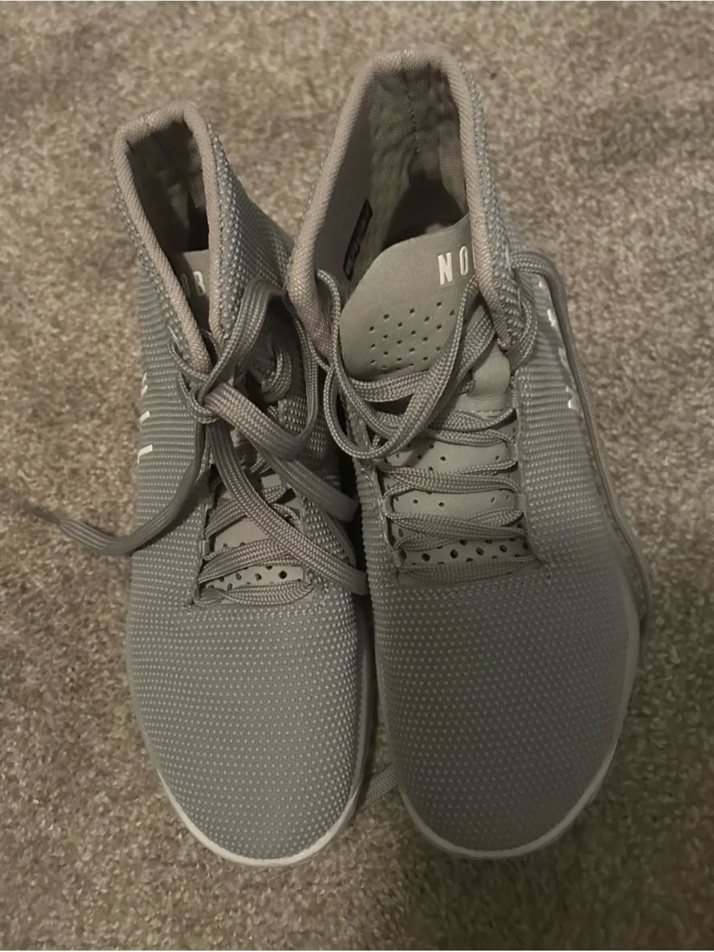 Nobull Grey Hightop Trainers